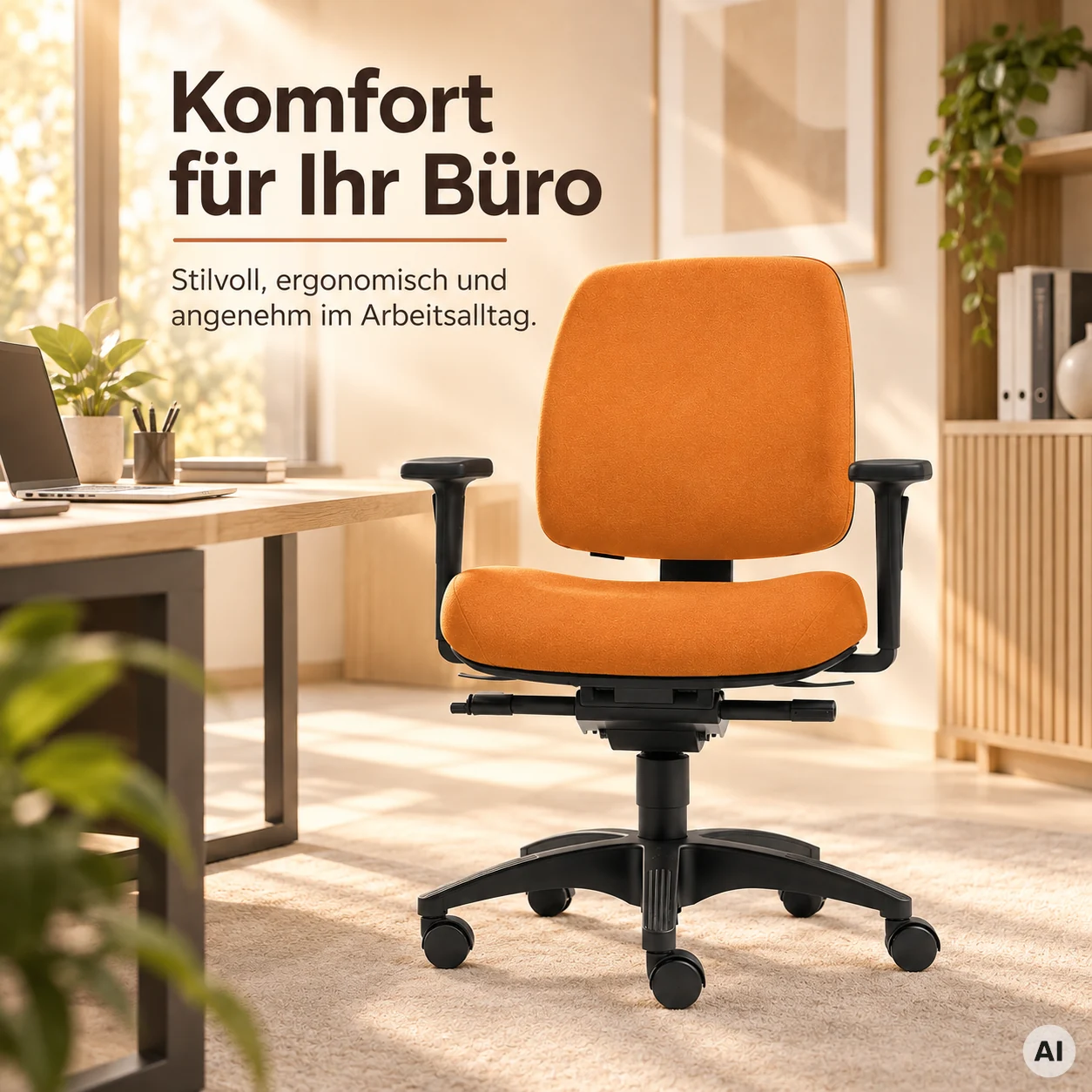 Lady ShapeUp S - Ergonomischer Frauen-Bürostuhl