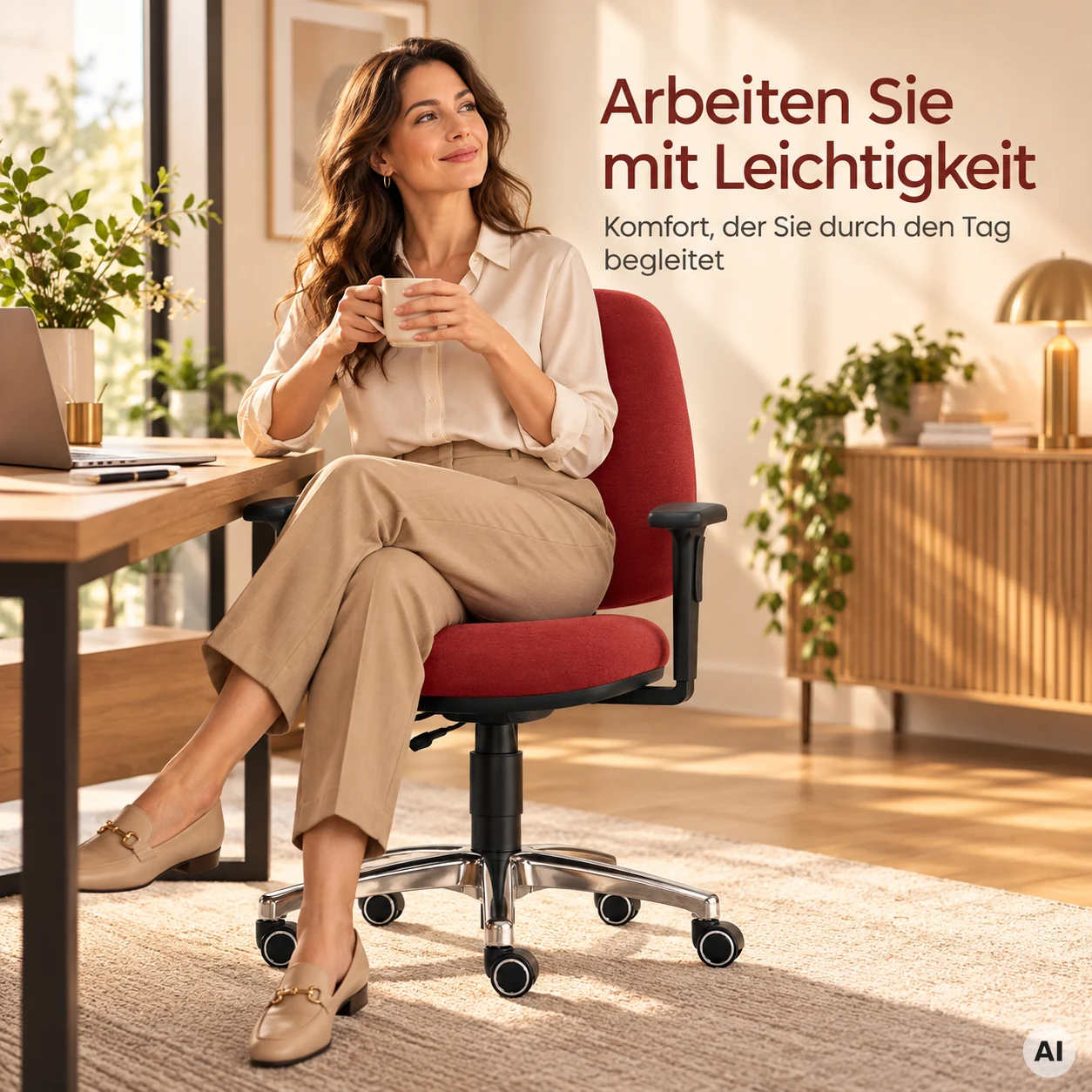 Lady Joy - Profi Bürostuhl für Frauen